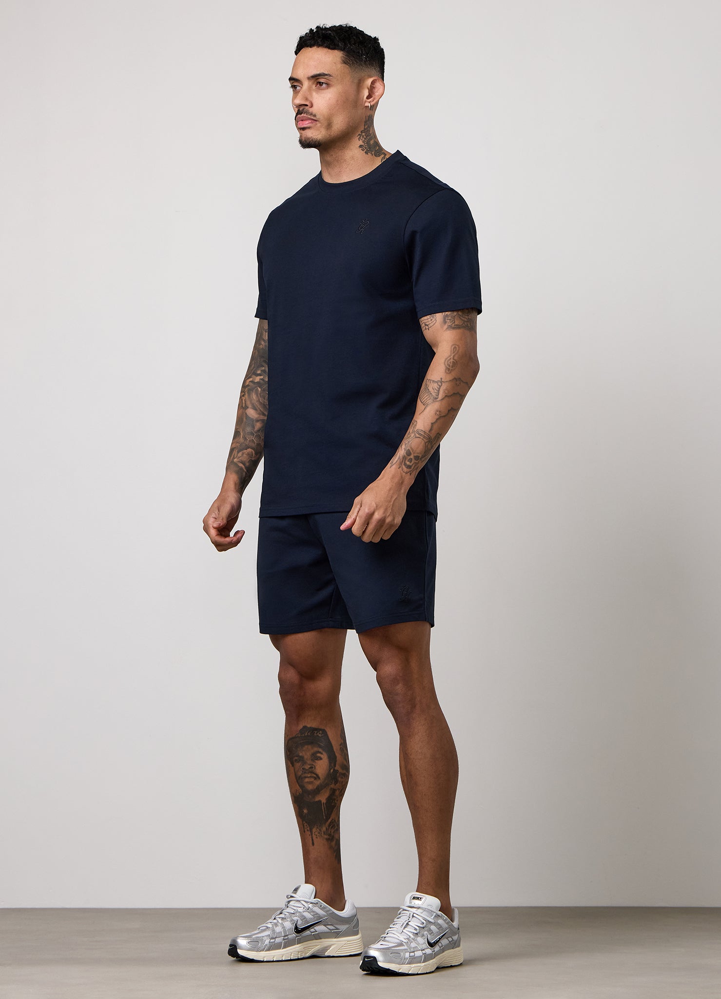 Gym King Victory Loopback Short - Navy