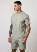 Gym King Victory Regular Fit Jersey T-Shirt - Soft Khaki thumbnail