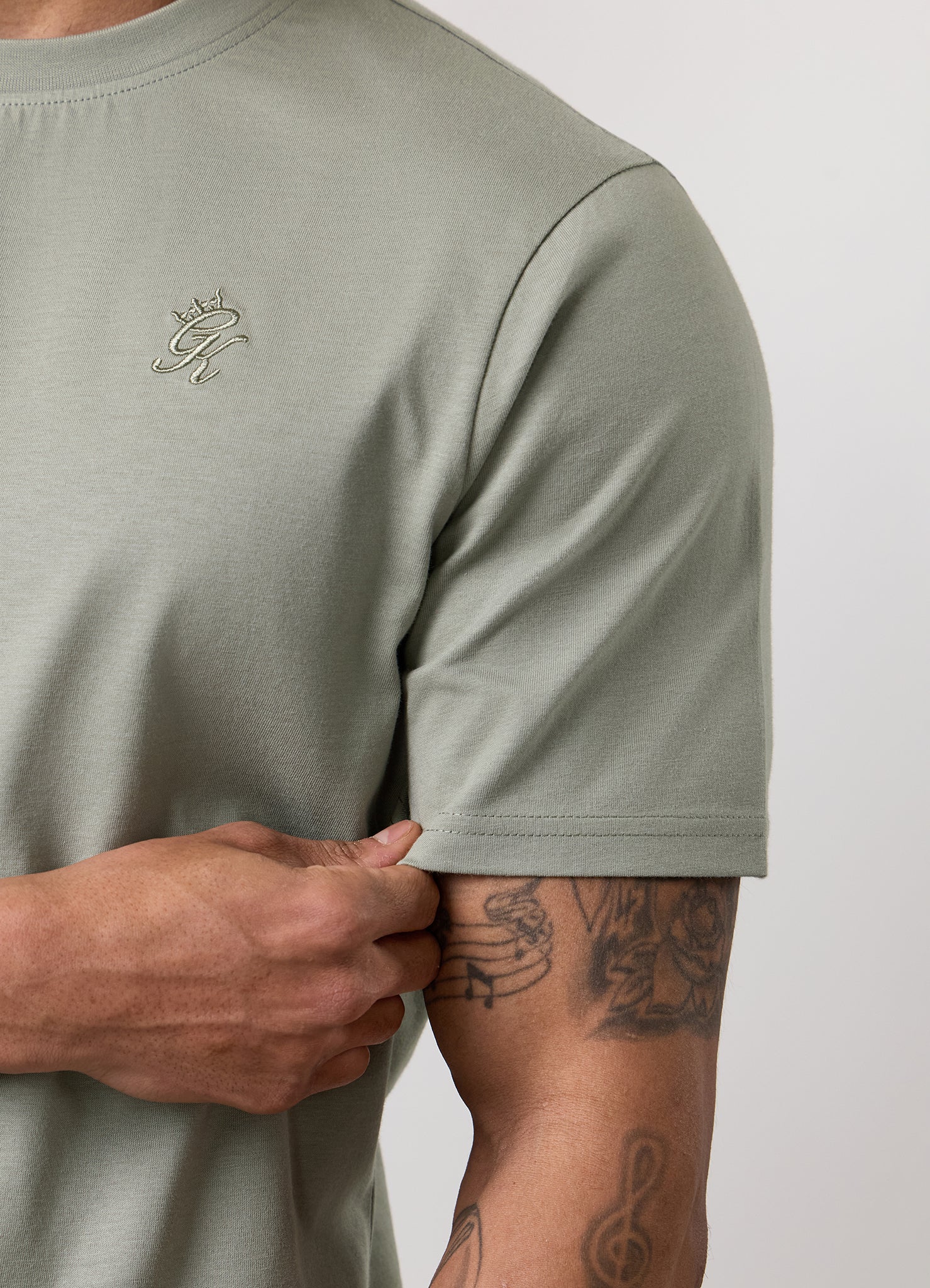 Gym King Victory Regular Fit Jersey Tee - Soft Khaki