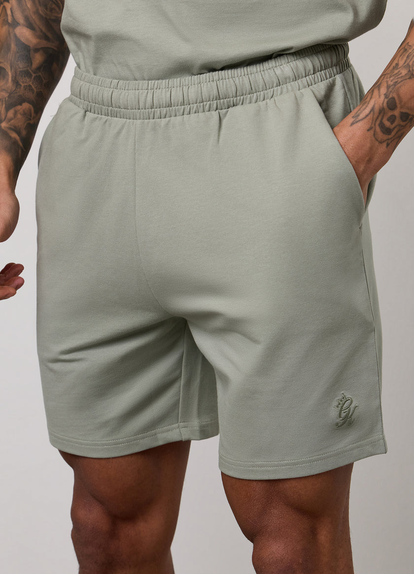 Gym King Victory Loopback Short - Soft Khaki