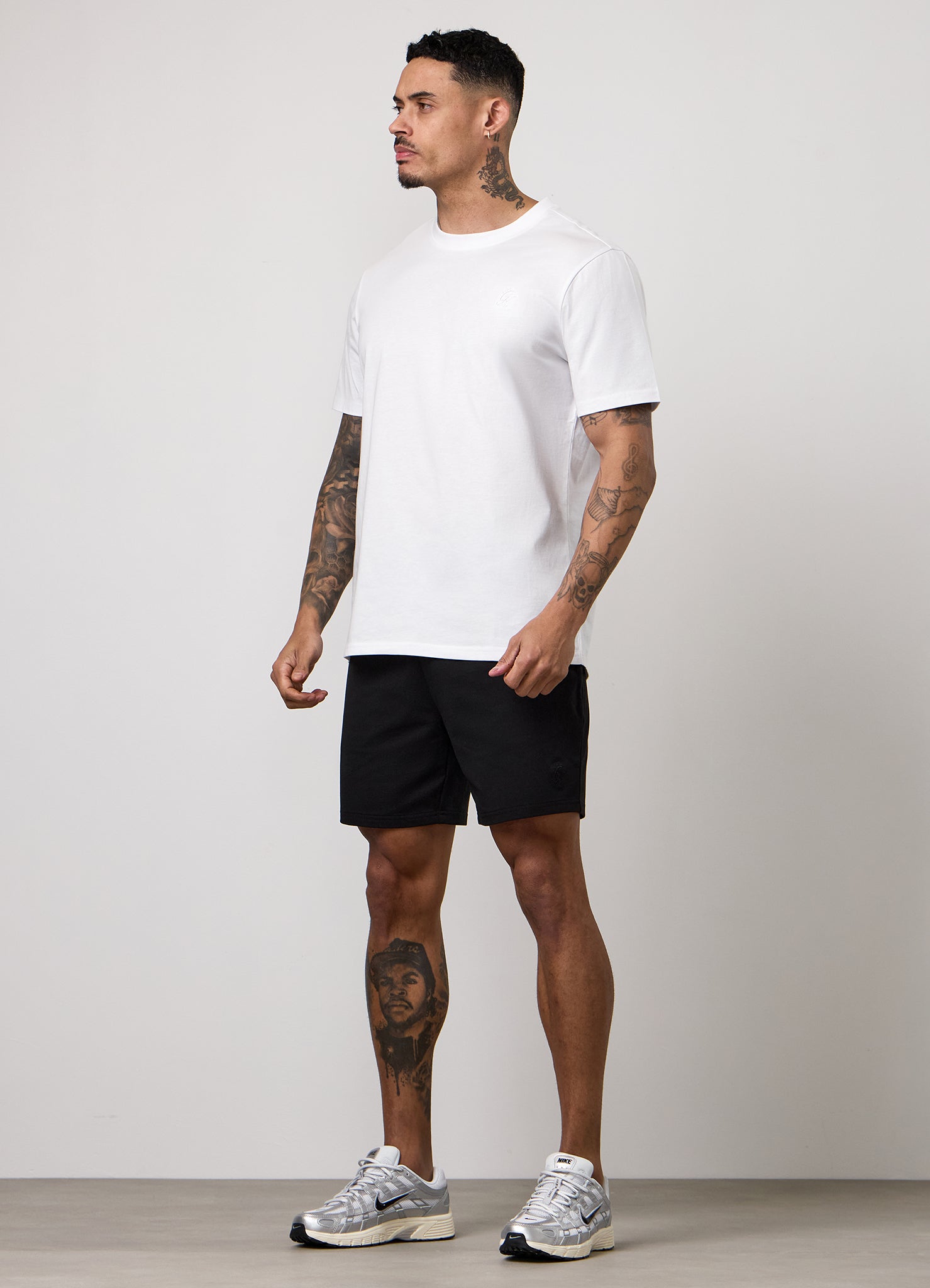 Gym King Victory Regular Fit Jersey Tee - White