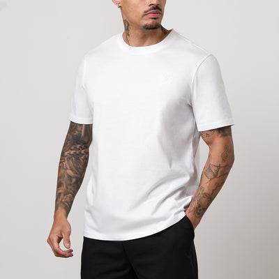 Gym King Victory Regular Fit Jersey T-Shirt - White