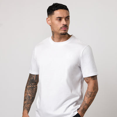 Gym King Victory Regular Fit Jersey Tee - White