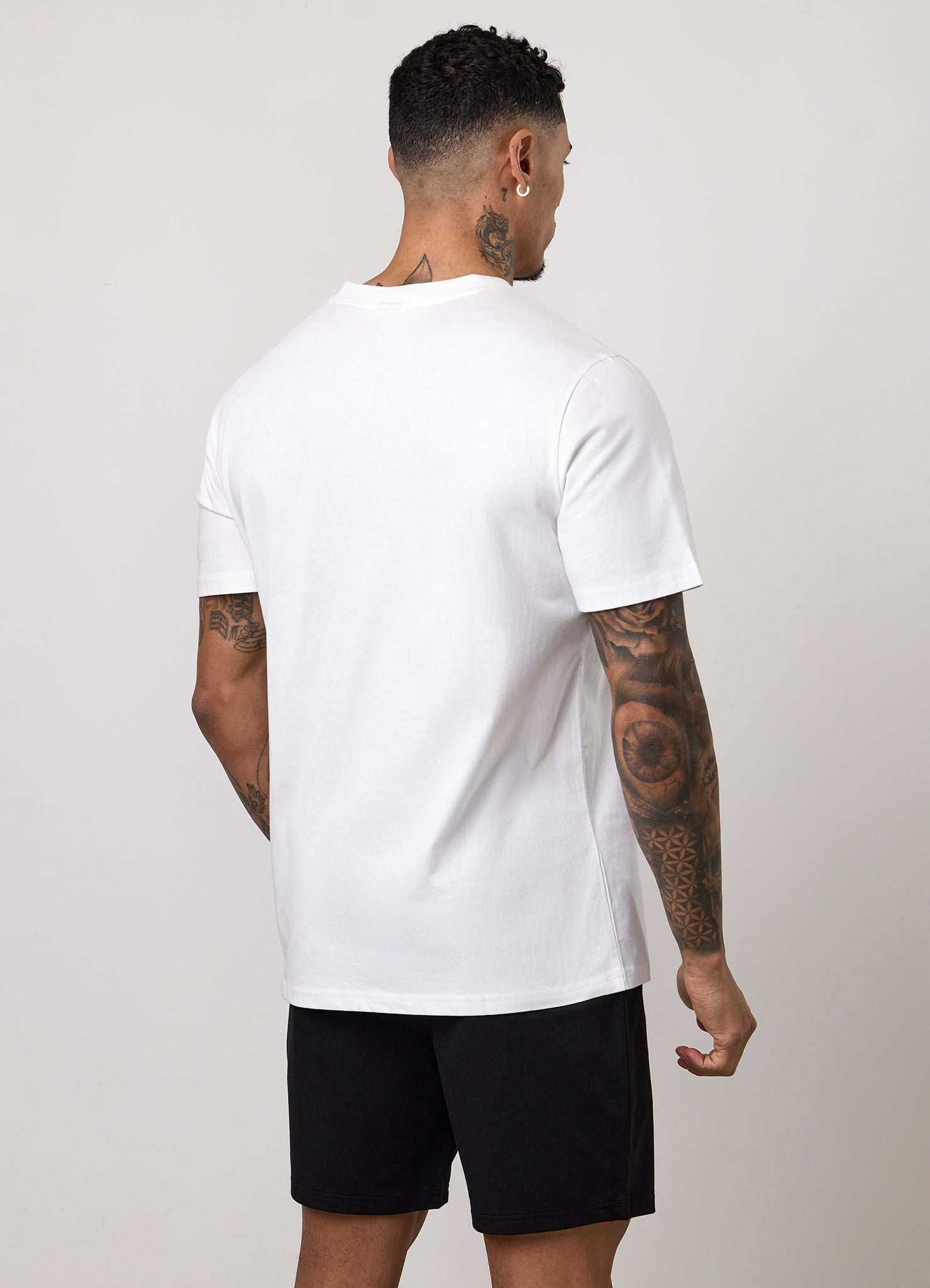 Gym King Victory Regular Fit Jersey Tee - White