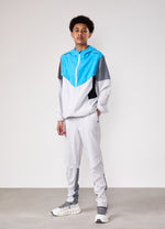 Gym King Kids Vision Tracksuit - Light Grey/Portofino Blue