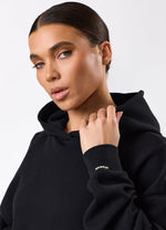 Gym King Waffle Hood Tracksuit - Black