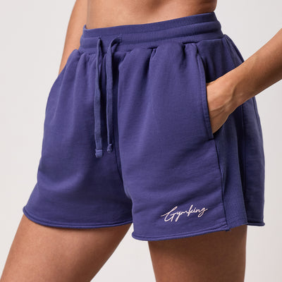 Gym King Washed Reset Short - Starlight Blue