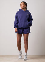 Gym King Washed Reset Oversized Hood and Shorts - Starlight Blue