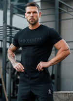 Gym King Mindset Jersey T-Shirt - Black thumbnail