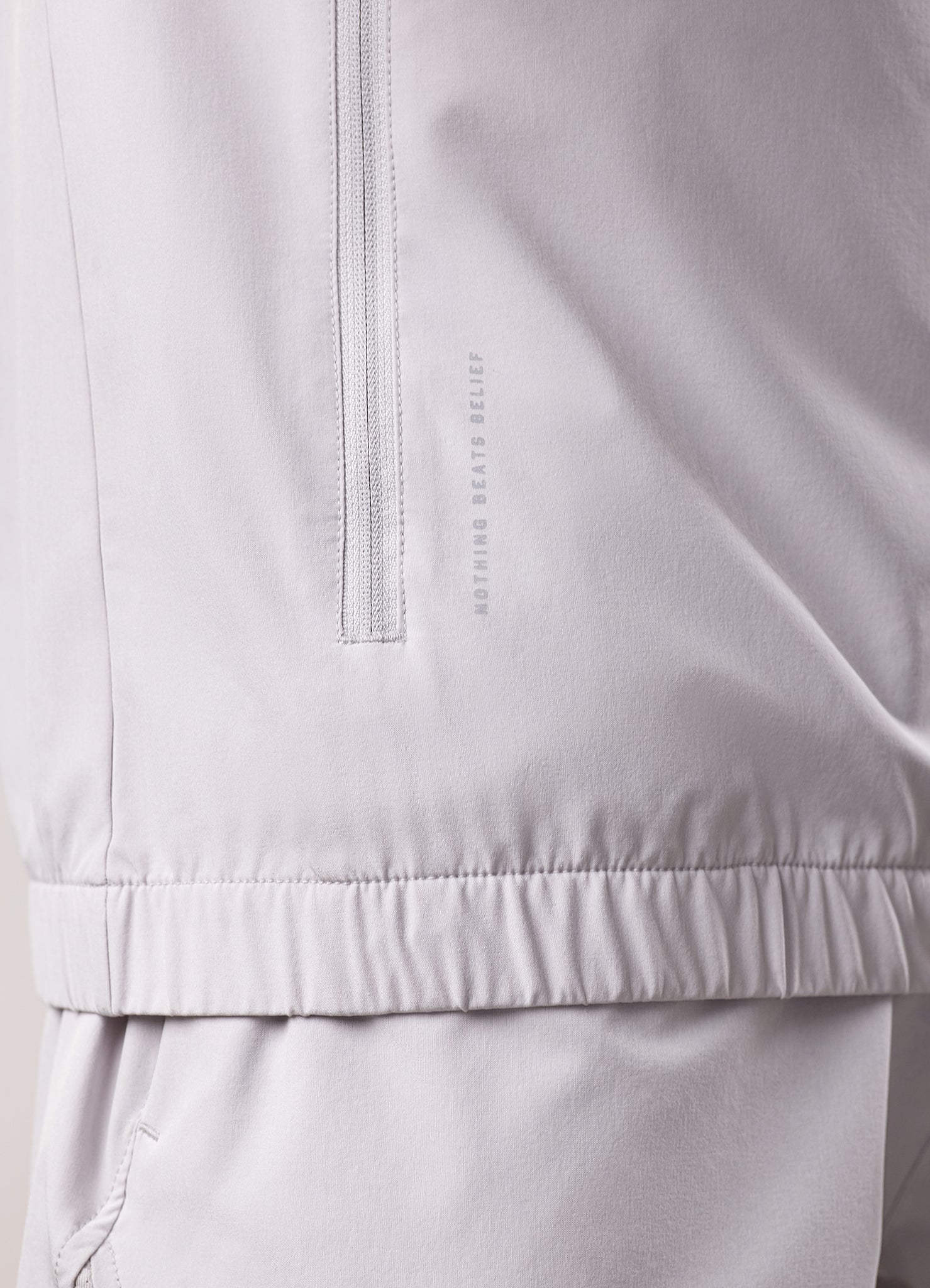 Gym King Purpose Tracksuit Top - Light Grey
