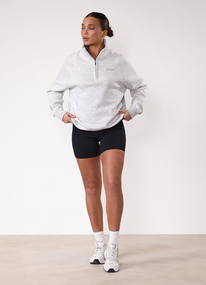 Gym King 365 Raglan Sleeve Funnel - Snow Marl