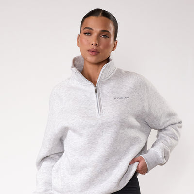 Gym King 365 Raglan Sleeve Funnel - Snow Marl