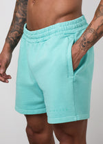 Gym King World Washed Short - Poolside Green thumbnail