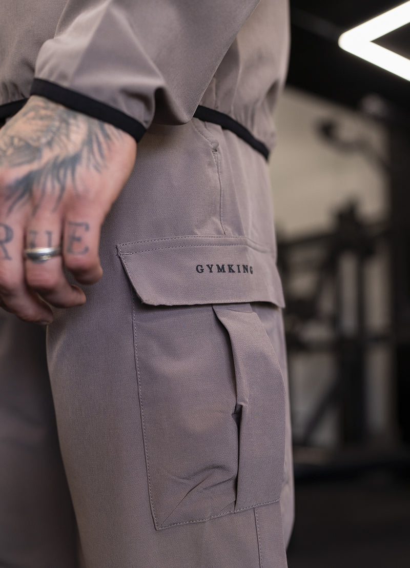 Gym King Mini Ripstop Woven Utility Pant - Iron