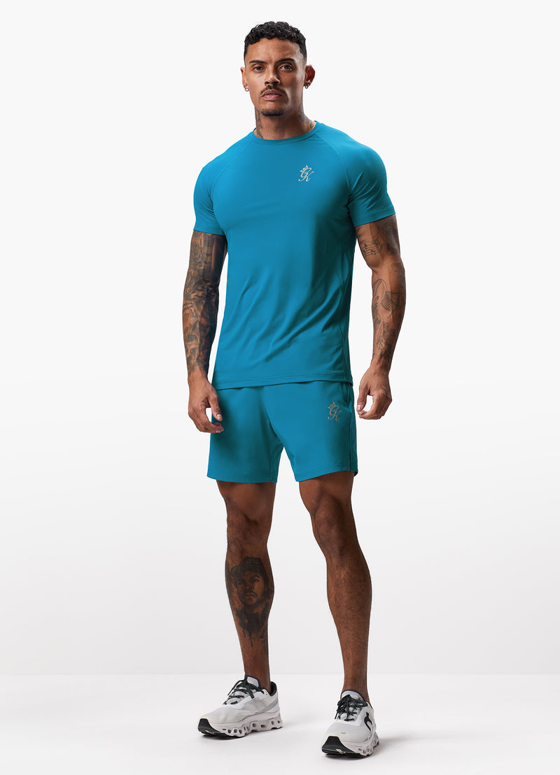 Gym King Energy 6" Short - Ocean Blue