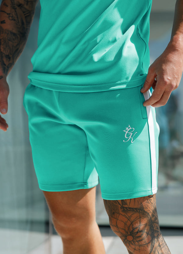 Gym King Core Plus Poly Short - Marine Green