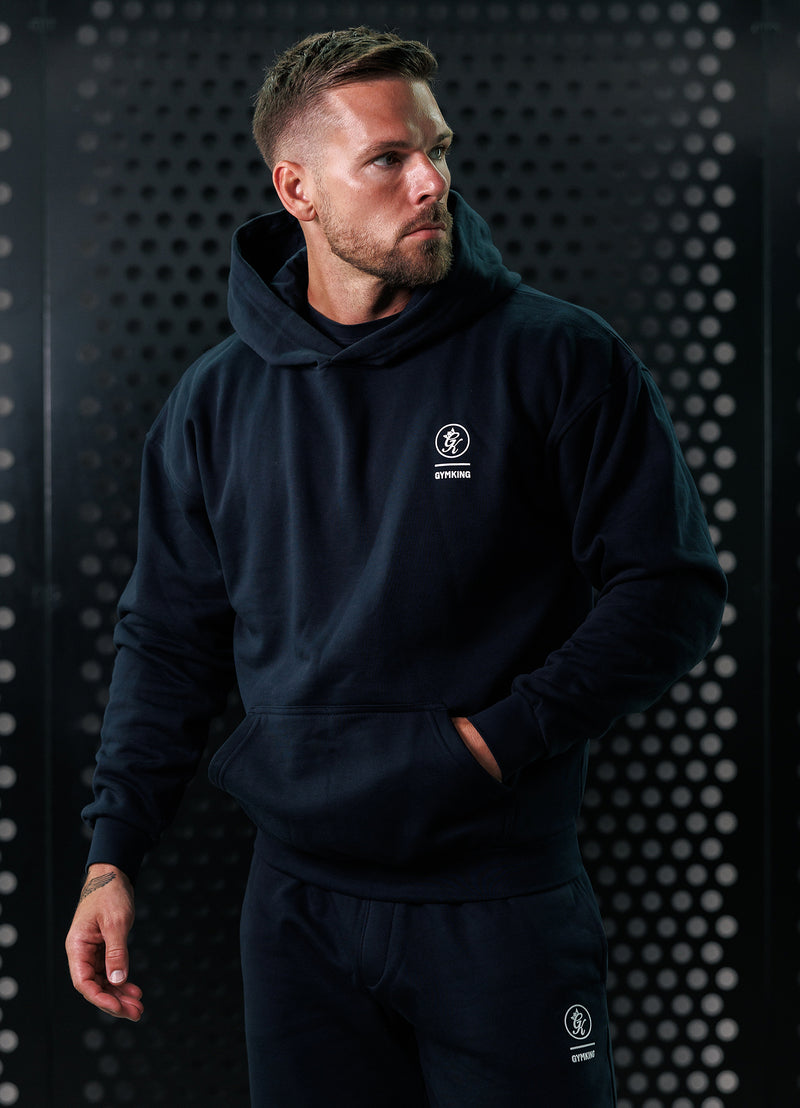 Gym King Aventus Hoodie - Navy