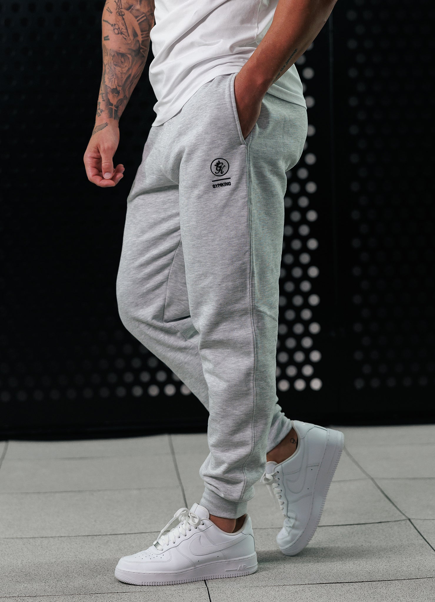 Gym king grey joggers hotsell