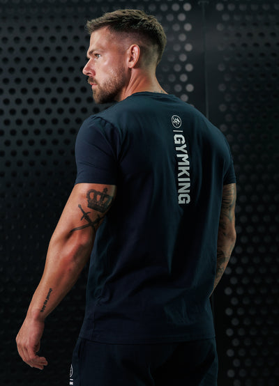 Gym King Aventus Tee - Navy