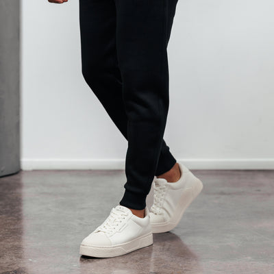 black joggers