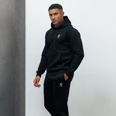 black tracksuit