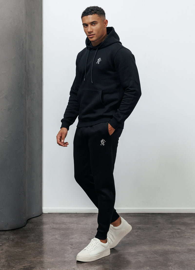 Gym King Fundamental Fleece Hood - Black
