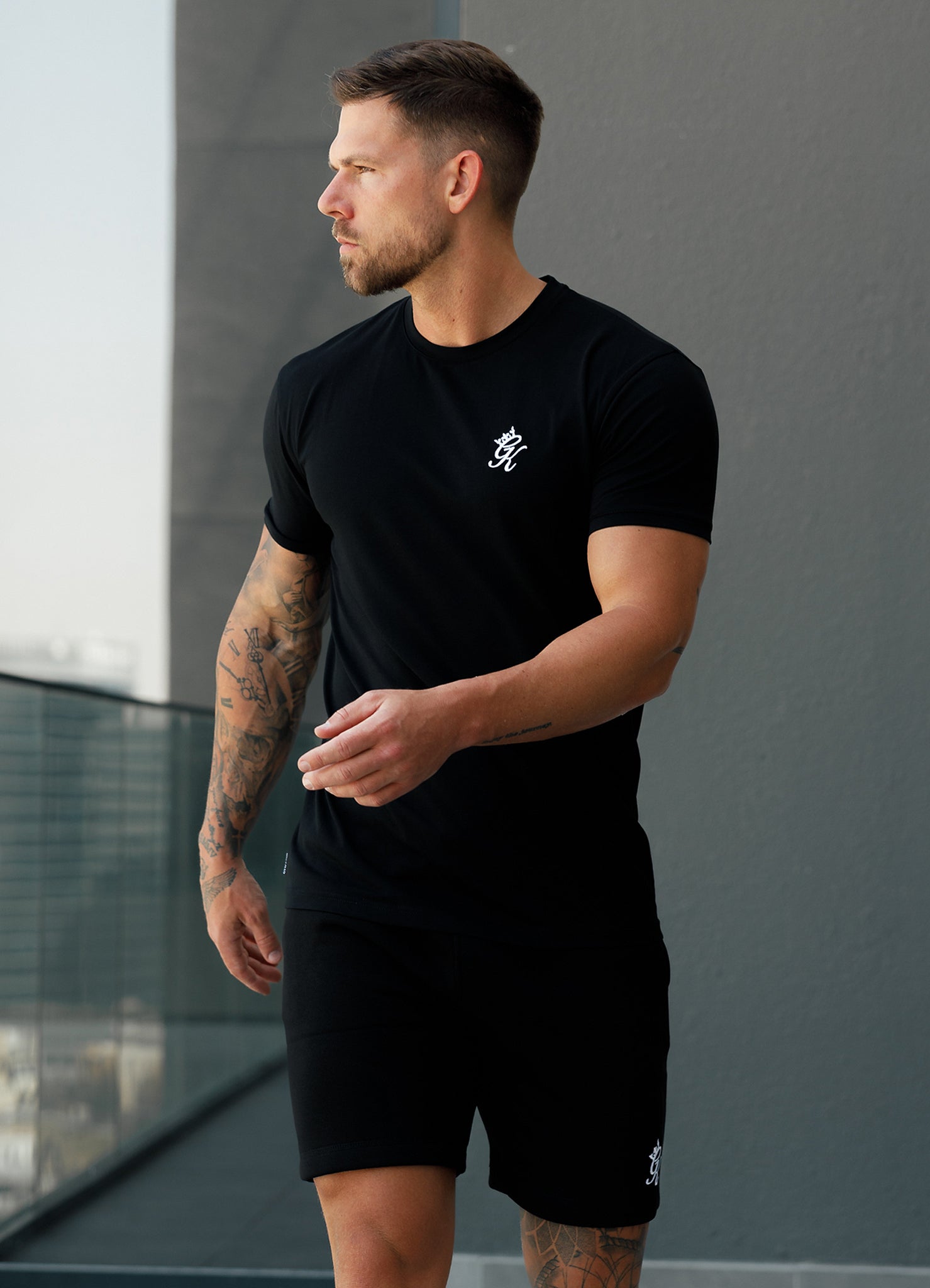 Gym King Fundamental Jersey Tee - Black – GYM KING