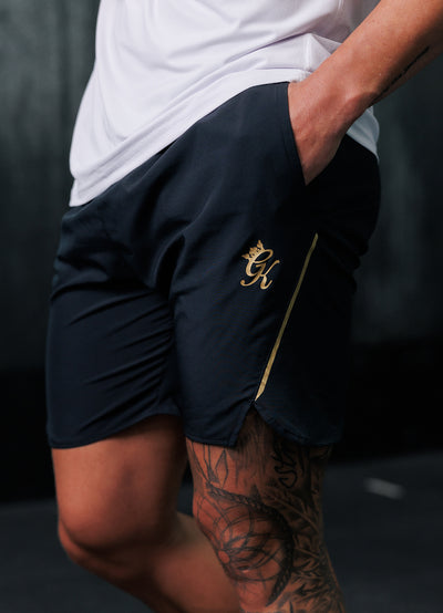 Gym King Flex Short - Black/Gold