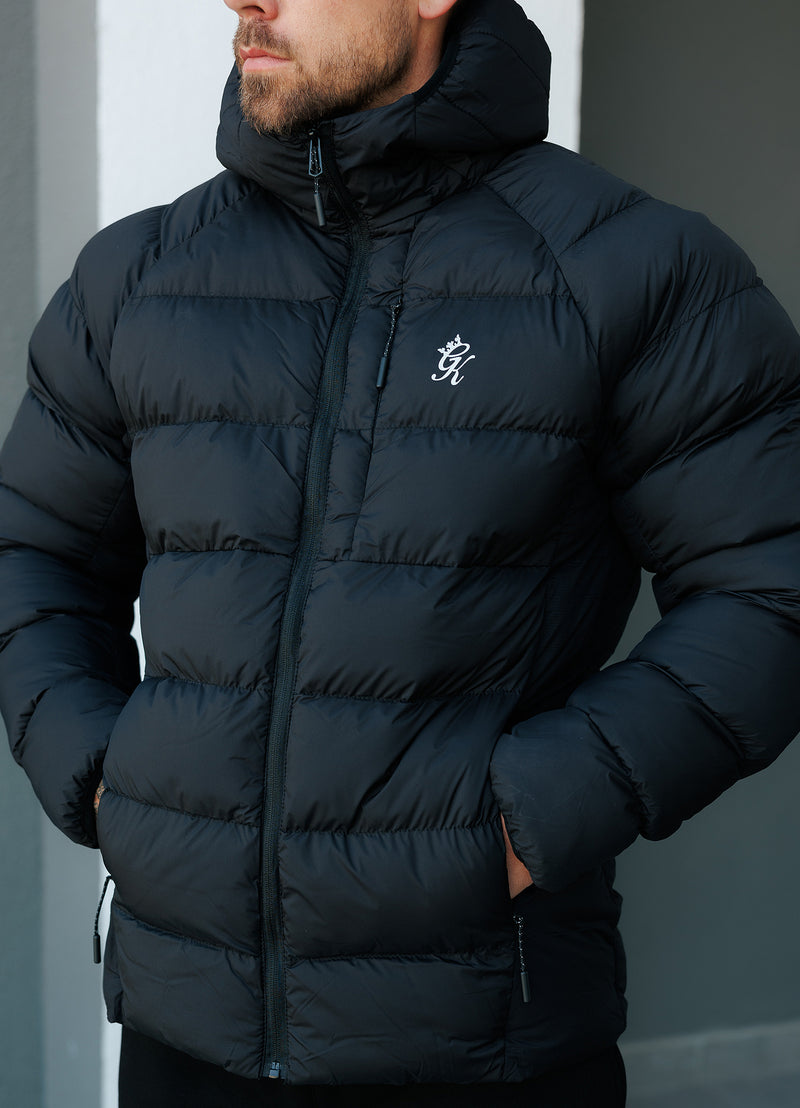 Gym King Limit Puffer Jacket - Black