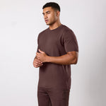 Gym King Ascent Jersey T-Shirt - Dark Brown thumbnail
