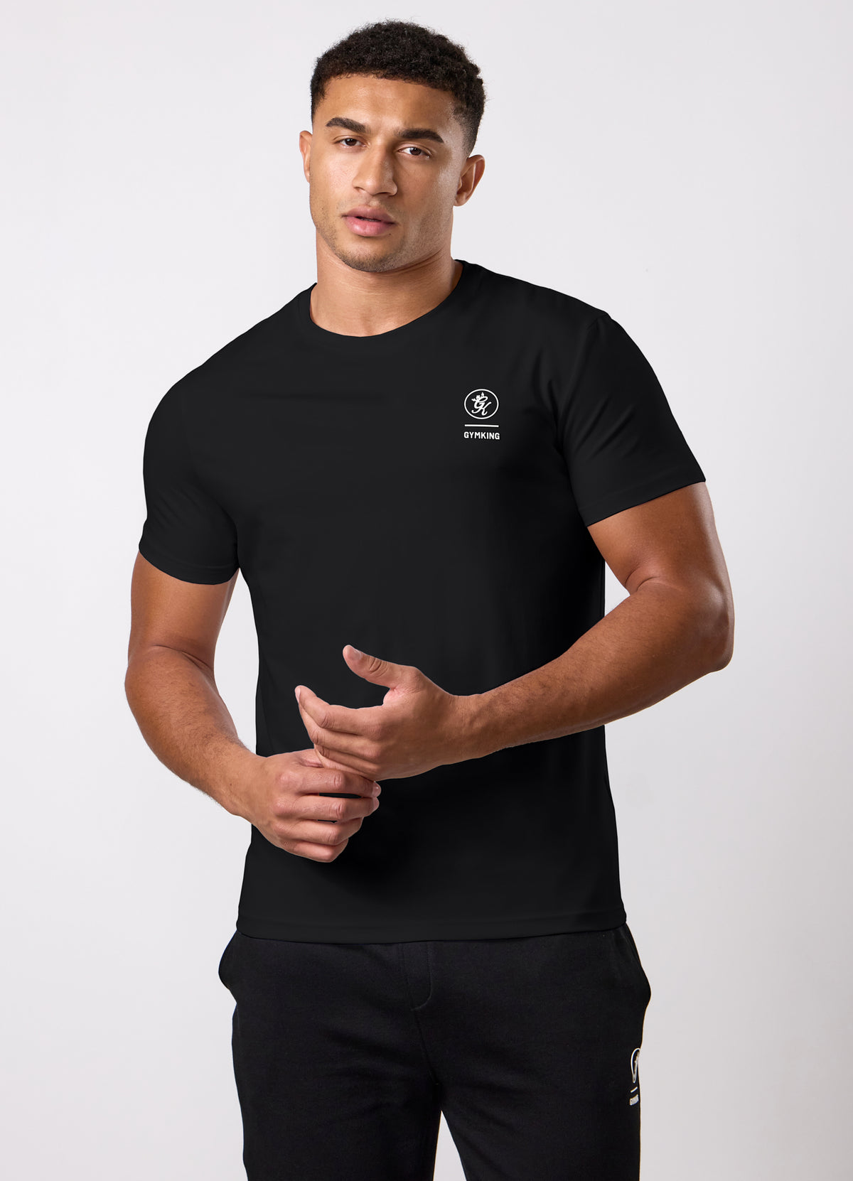 Gym King Aventus Short Sleeve T-Shirt - Black