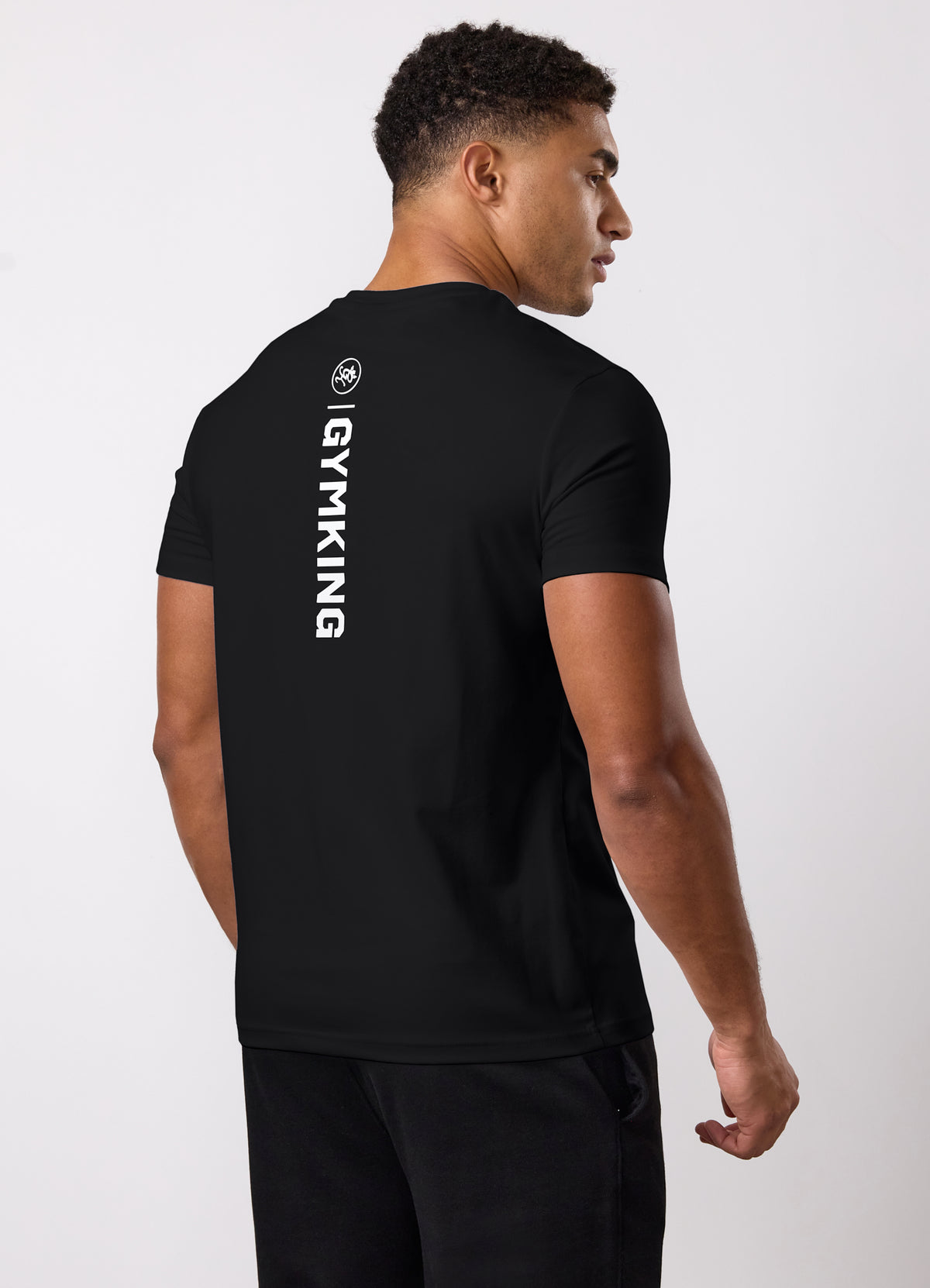 Gym King Aventus Short Sleeve T-Shirt - Black