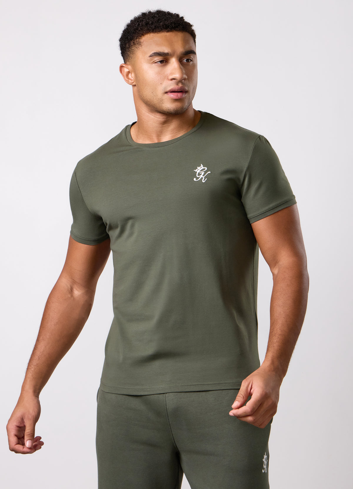 Gym King Fundamental T-Shirt - Warm Khaki