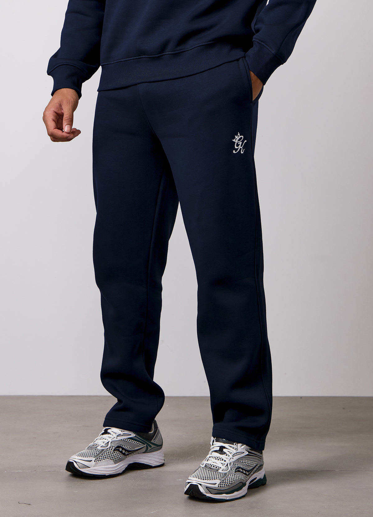Gym King Fundamental Straight Leg Jogger  - Navy