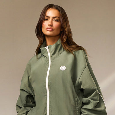 Gym King Composure Woven Jacket - Fern
