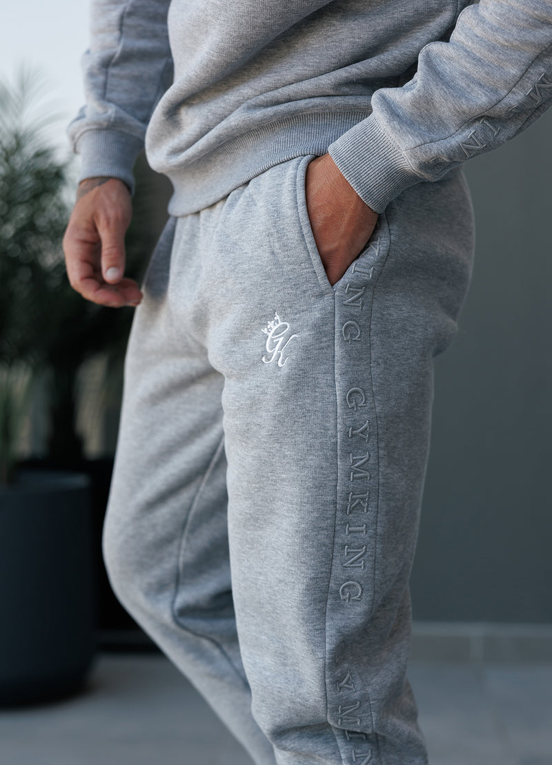 Gym King Elevate Jogger - Grey Marl