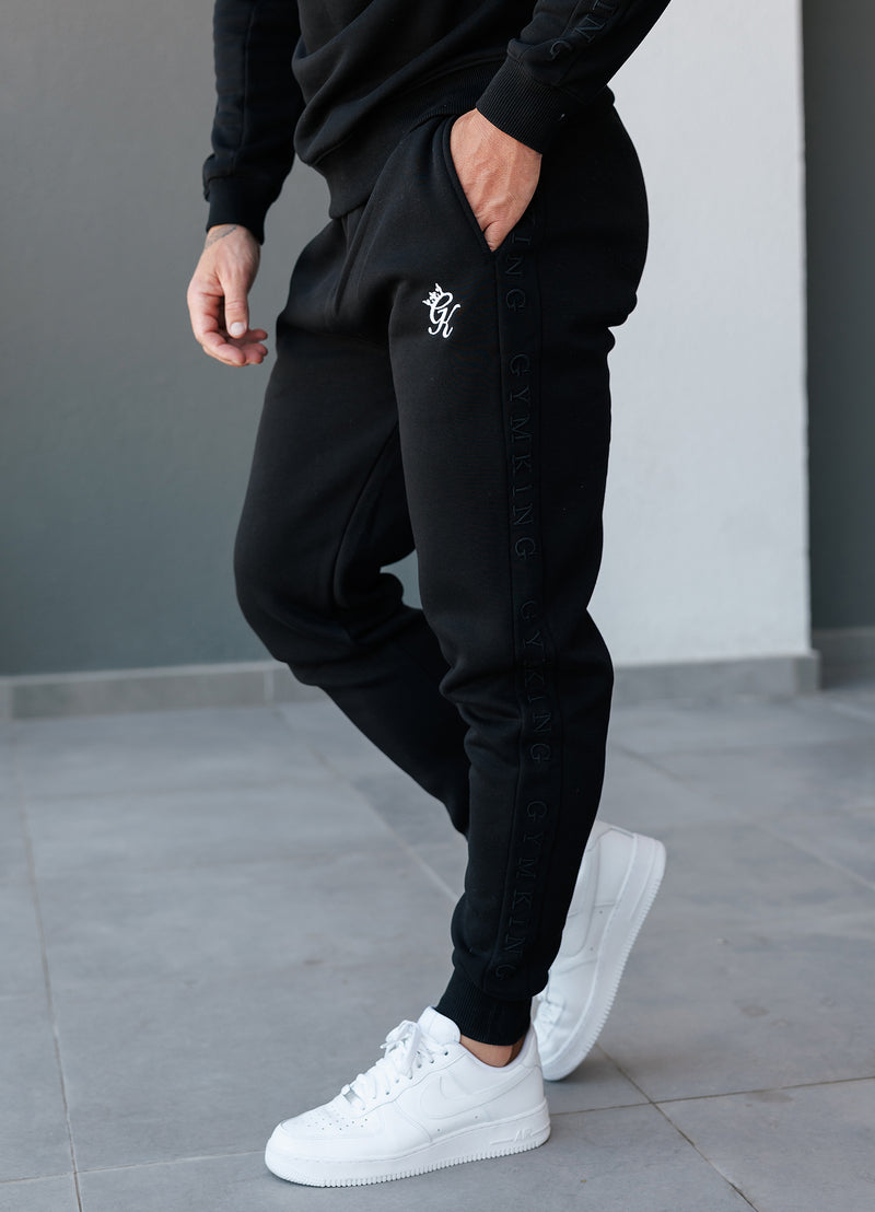 Gym King Elevate Jogger - Black