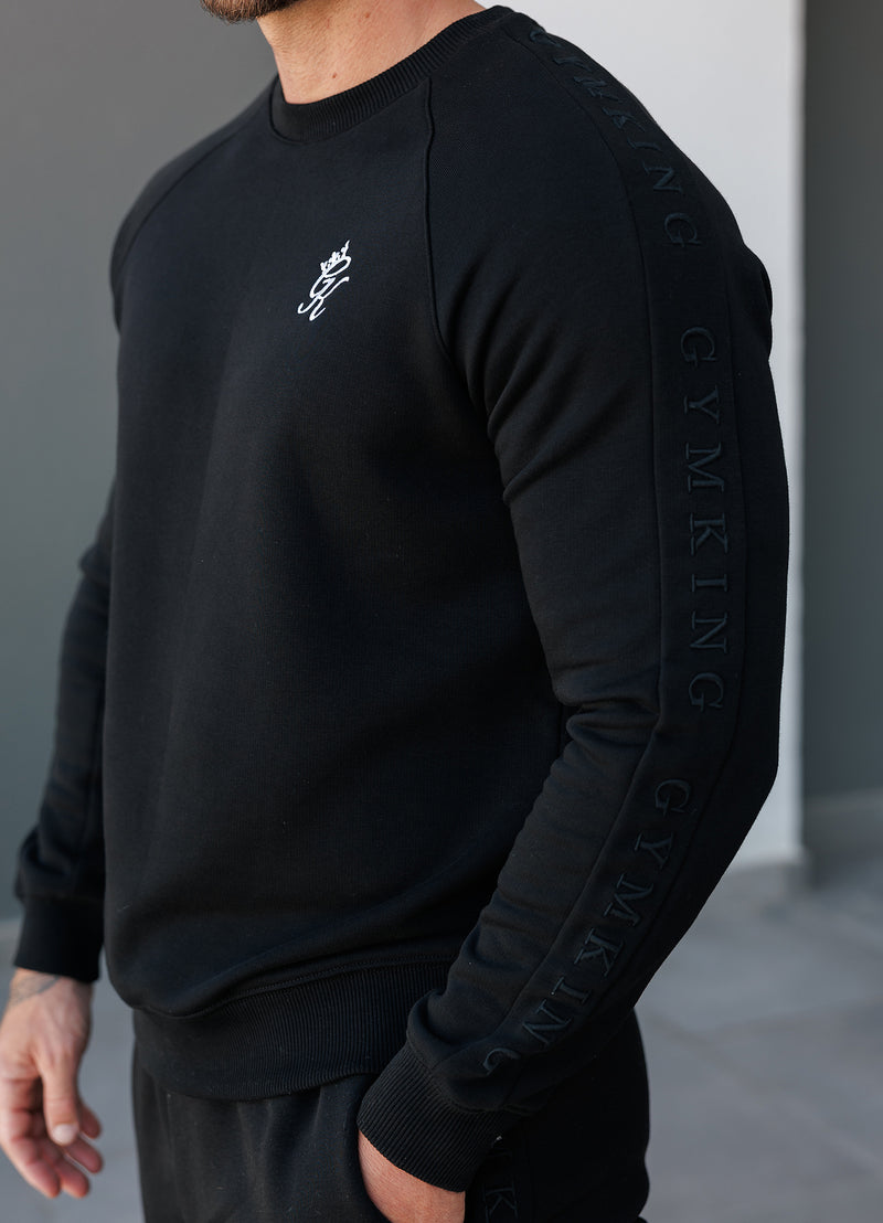 Gym King Elevate Crew - Black