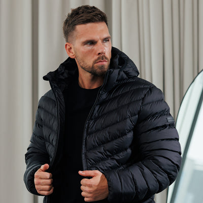 Gym King Endurance Puffer Jacket - Black
