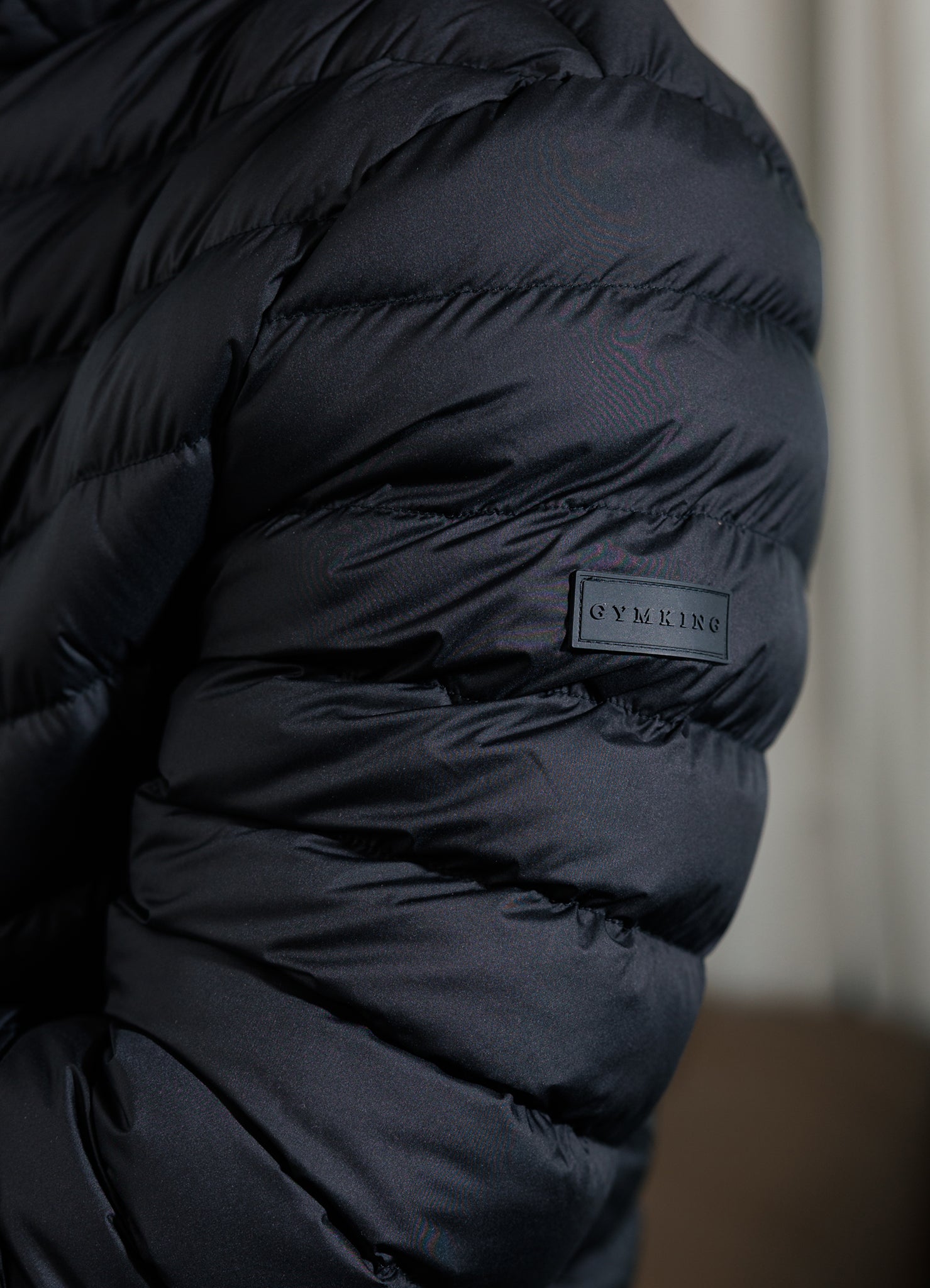 Gym King Endurance Puffer Jacket - Black