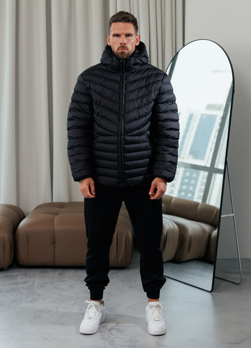 Gym King Endurance Puffer Jacket - Black