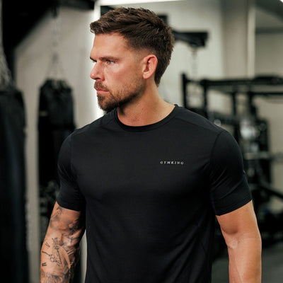 Gym King Energise Tee - Black