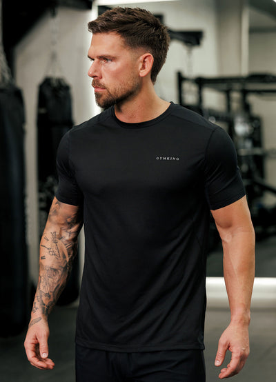 Gym King Energise Tee - Black