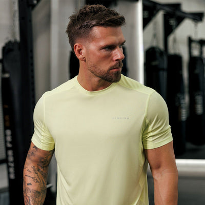 Gym King Energise Tee - Lime Twist