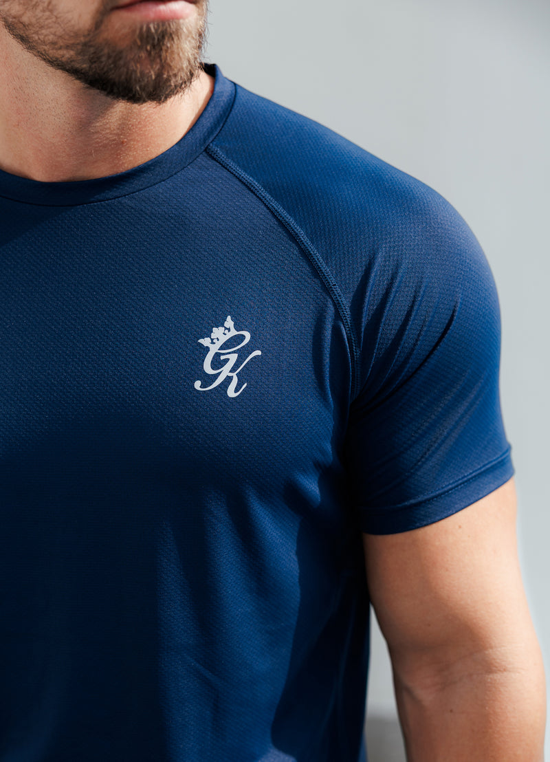 Gym King Energy Tee - Oxford Blue