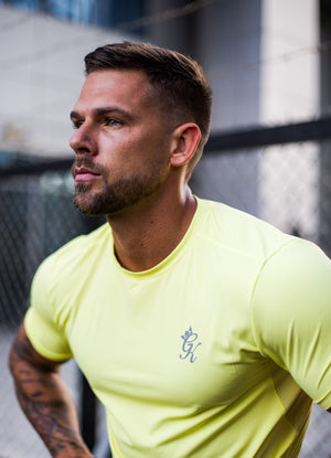 Gym King Energy Tee - Limelight