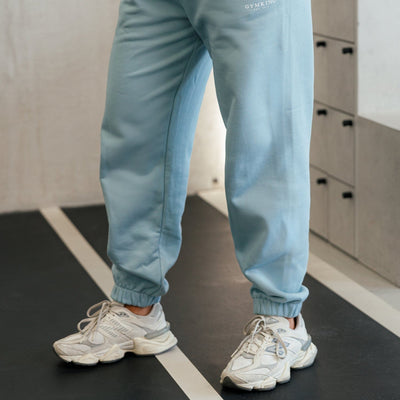 Gym King Established Relaxed Fit Jogger - Stone Blue