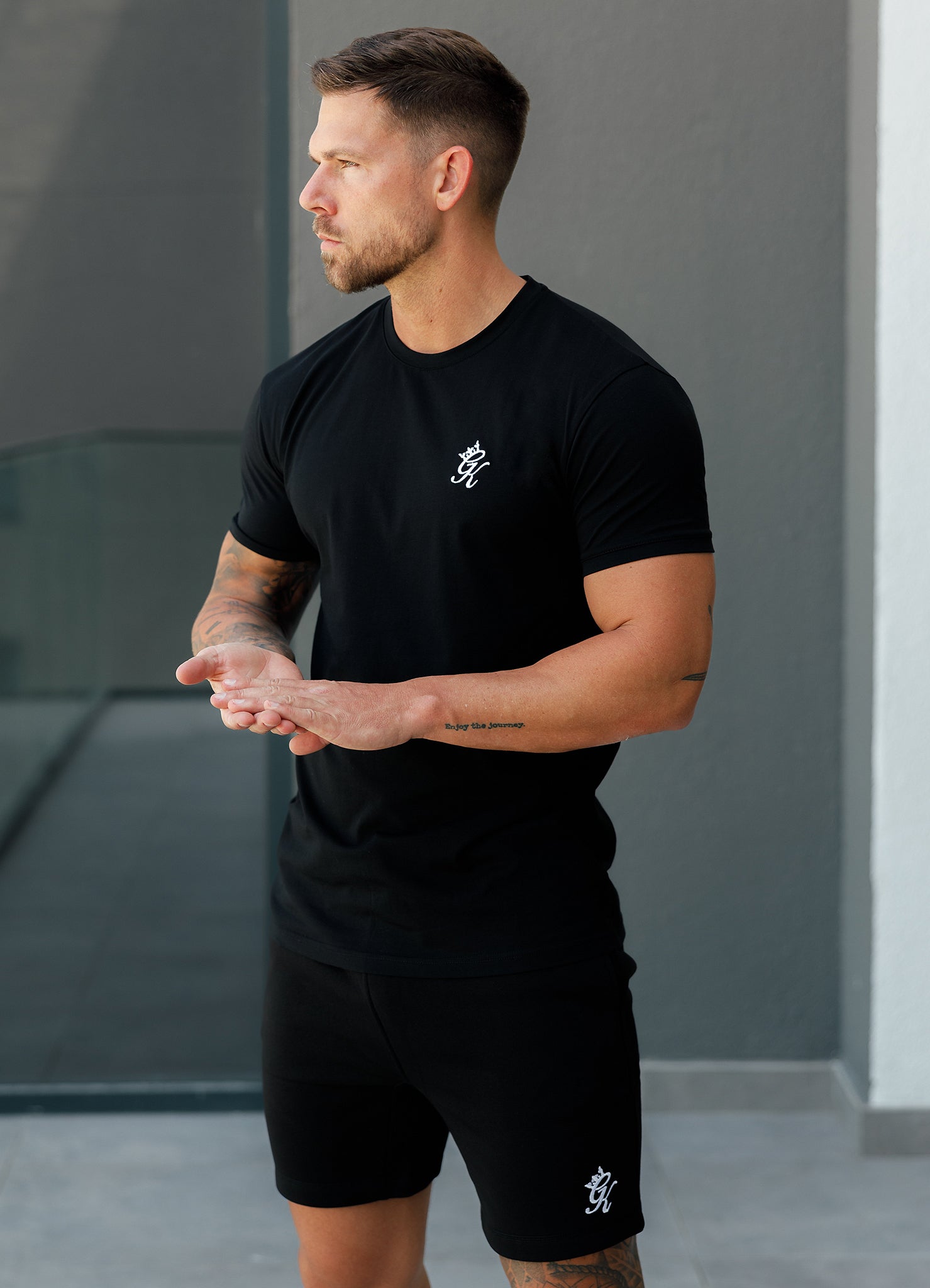 Gym King Fundamental Fleece Short Black GYM KING