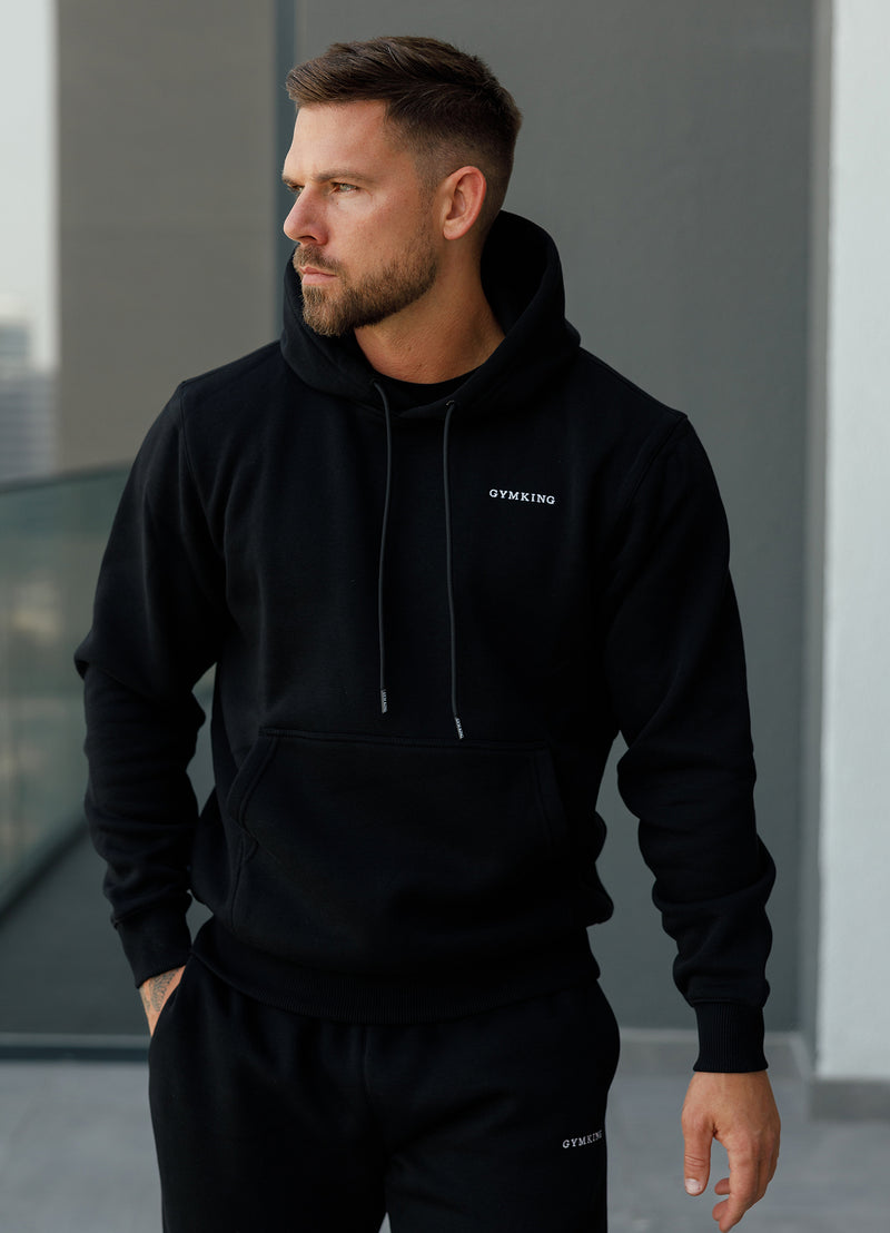 Gym King Linear Fundamental Hood - Black