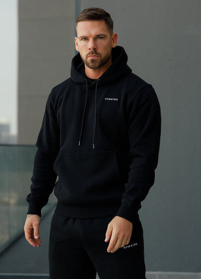 Gym King Linear Fundamental Hood - Black